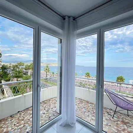 Front, Superbe Pour 4 Personnes Apartamento Niza